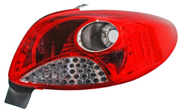 11-C159-01-2B.jpg Calavera Peugeot 207 2009, 2010 5 Puertas Oscura Sin Arnes TYC Derecha - Imagen 1