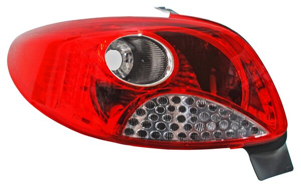 11-C160-01-2B.jpg Calavera Peugeot 207 2009, 2010 5 Puertas Oscura Sin Arnes TYC Izquierda - Imagen 1
