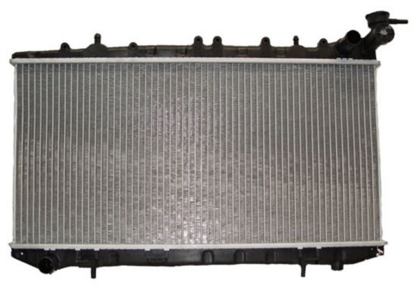 21410-F4200.jpg Radiador Tsuru III 1991, 1992, 1993, 1994, 1995, 1996, 1997, 1998, 1999, 2000, 2001, 2002, 2003, 2004, 2005, 2006, 2007, 2008, 2009, 2010, 2011, 2012, 2013, 2014, 2015, 2016, 2017 Gs 16V / Tsubame 1993-1997 / Sentra Std 16Mm Aluminio Soldado Original - Imagen 1